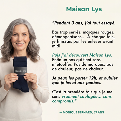 Chaussettes de Compression - Maison Lys